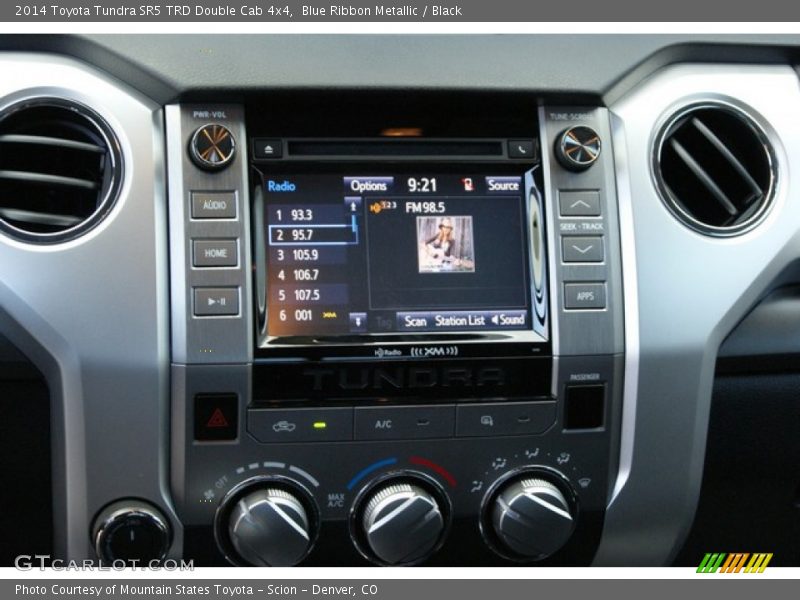 Blue Ribbon Metallic / Black 2014 Toyota Tundra SR5 TRD Double Cab 4x4