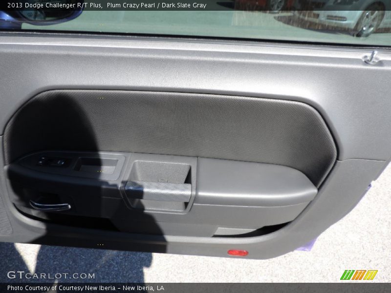 Plum Crazy Pearl / Dark Slate Gray 2013 Dodge Challenger R/T Plus