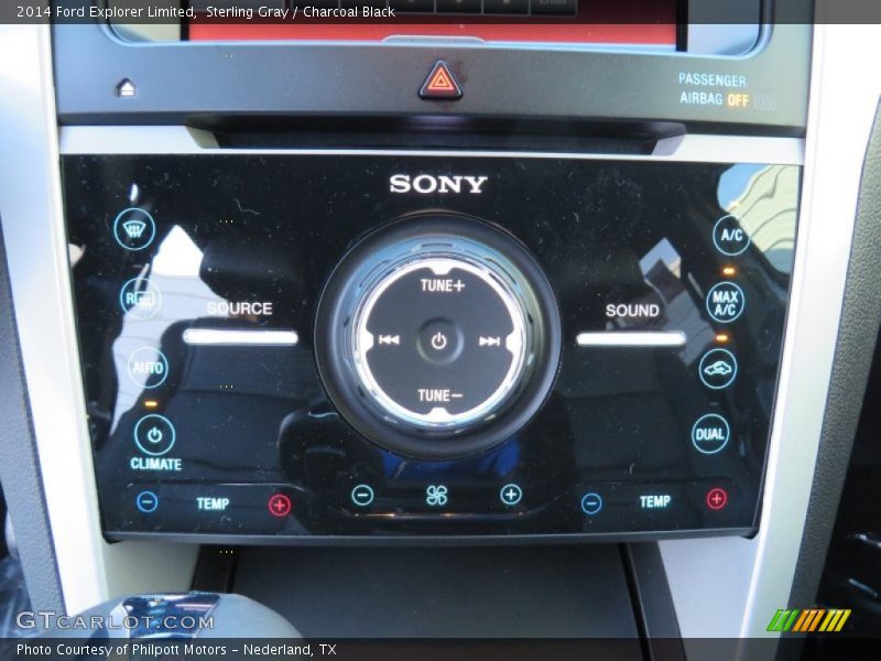 Sterling Gray / Charcoal Black 2014 Ford Explorer Limited