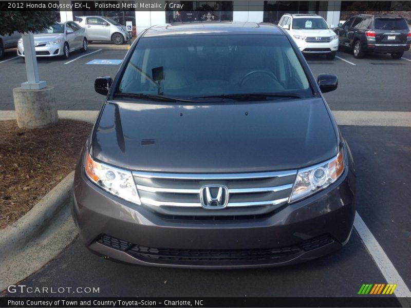 Polished Metal Metallic / Gray 2012 Honda Odyssey EX-L