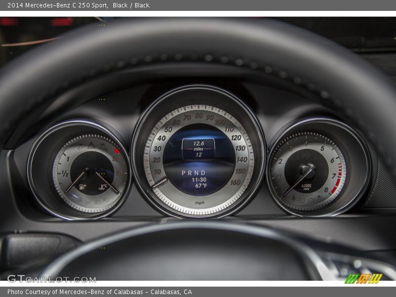 Black / Black 2014 Mercedes-Benz C 250 Sport