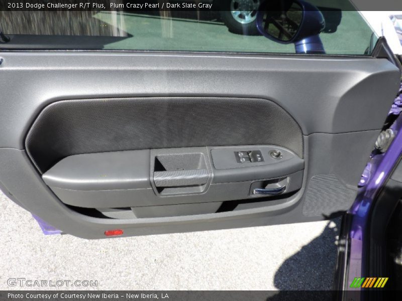 Plum Crazy Pearl / Dark Slate Gray 2013 Dodge Challenger R/T Plus