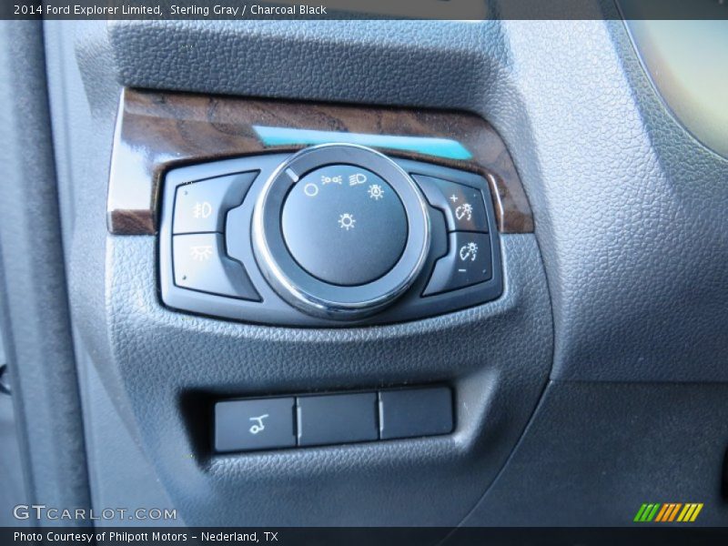 Sterling Gray / Charcoal Black 2014 Ford Explorer Limited
