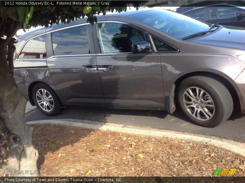 Polished Metal Metallic / Gray 2012 Honda Odyssey EX-L