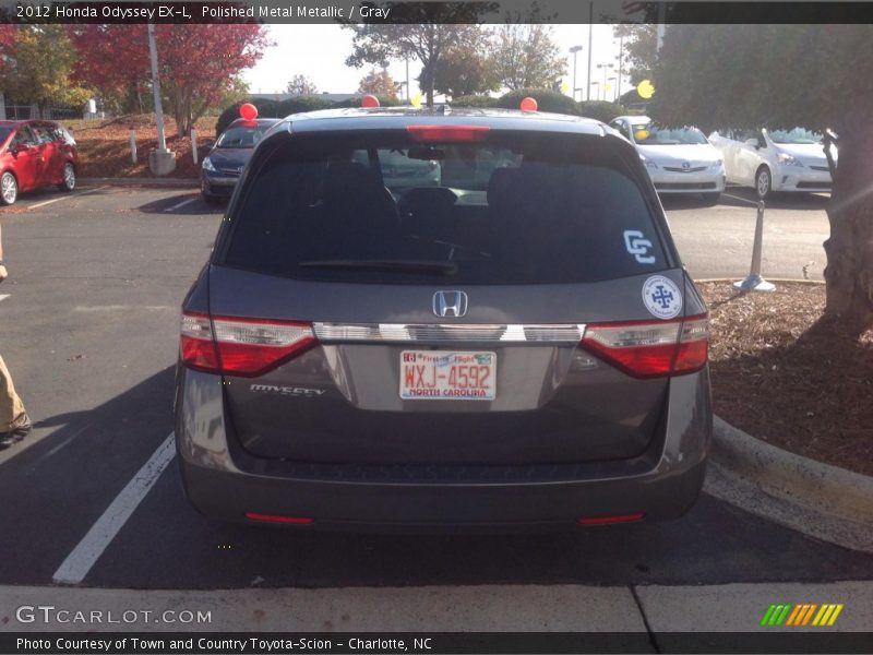 Polished Metal Metallic / Gray 2012 Honda Odyssey EX-L
