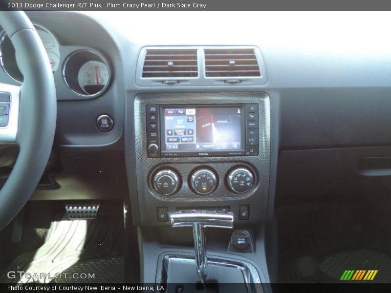 Plum Crazy Pearl / Dark Slate Gray 2013 Dodge Challenger R/T Plus