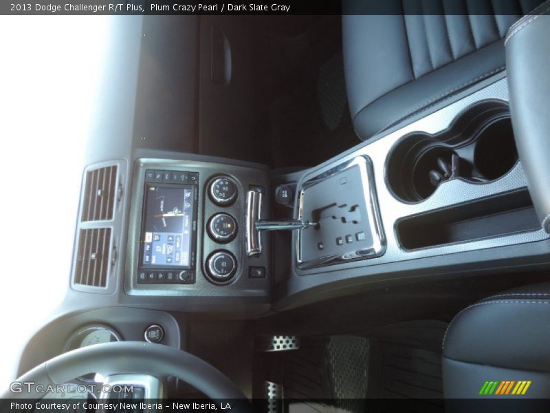 Plum Crazy Pearl / Dark Slate Gray 2013 Dodge Challenger R/T Plus