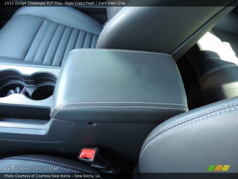 Plum Crazy Pearl / Dark Slate Gray 2013 Dodge Challenger R/T Plus