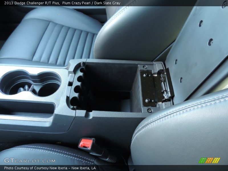 Plum Crazy Pearl / Dark Slate Gray 2013 Dodge Challenger R/T Plus