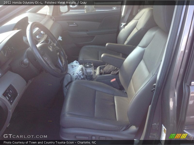 Polished Metal Metallic / Gray 2012 Honda Odyssey EX-L
