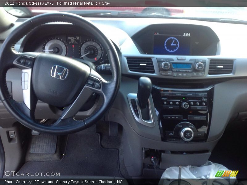 Polished Metal Metallic / Gray 2012 Honda Odyssey EX-L