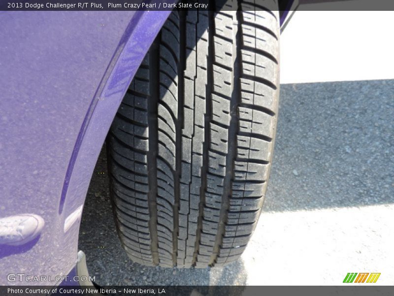 Plum Crazy Pearl / Dark Slate Gray 2013 Dodge Challenger R/T Plus