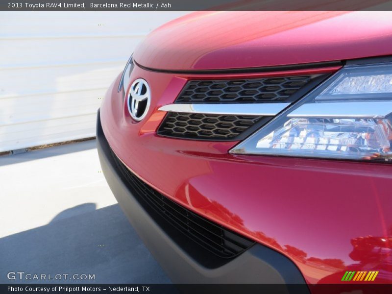 Barcelona Red Metallic / Ash 2013 Toyota RAV4 Limited