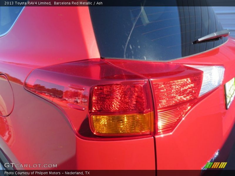 Barcelona Red Metallic / Ash 2013 Toyota RAV4 Limited