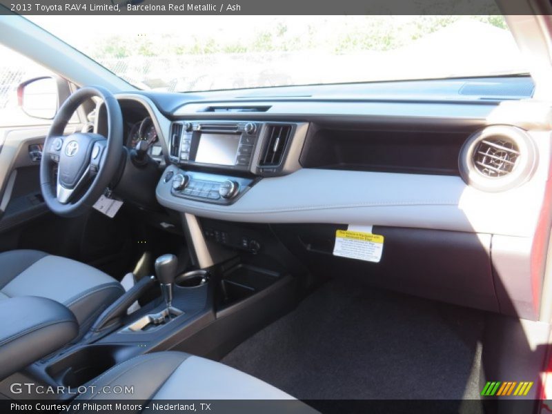Barcelona Red Metallic / Ash 2013 Toyota RAV4 Limited