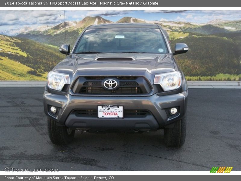 Magnetic Gray Metallic / Graphite 2014 Toyota Tacoma V6 TRD Sport Access Cab 4x4