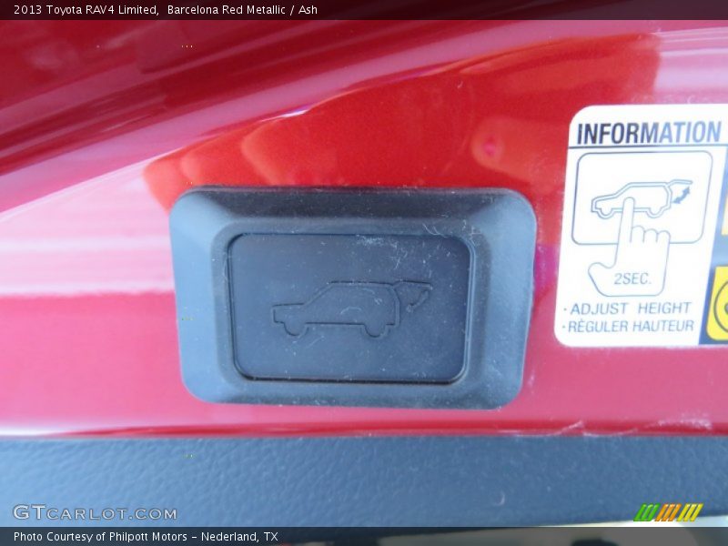 Barcelona Red Metallic / Ash 2013 Toyota RAV4 Limited