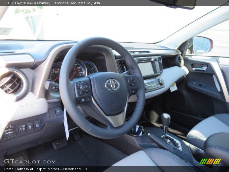 Barcelona Red Metallic / Ash 2013 Toyota RAV4 Limited