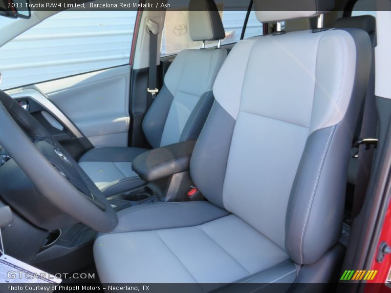 Barcelona Red Metallic / Ash 2013 Toyota RAV4 Limited