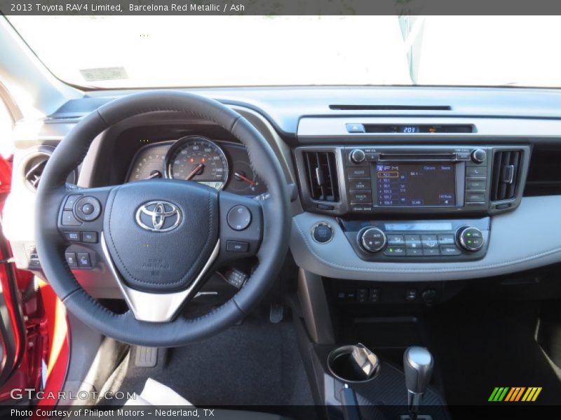 Barcelona Red Metallic / Ash 2013 Toyota RAV4 Limited