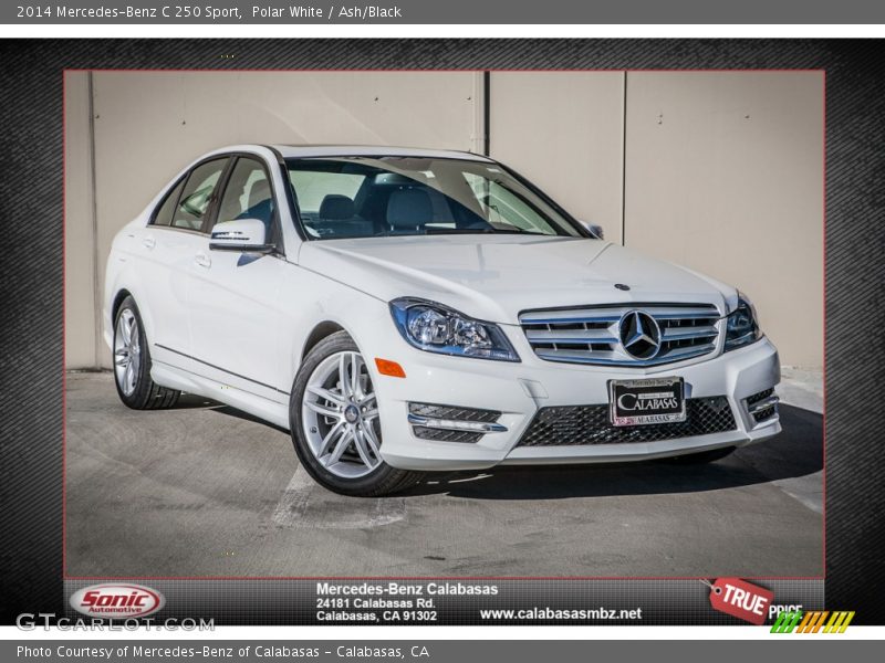 Polar White / Ash/Black 2014 Mercedes-Benz C 250 Sport