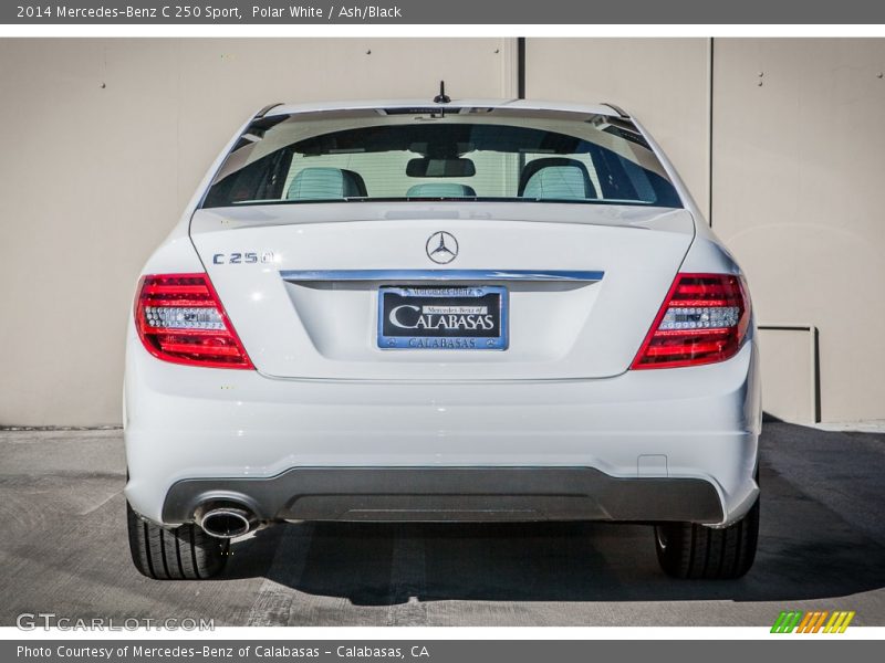 Polar White / Ash/Black 2014 Mercedes-Benz C 250 Sport