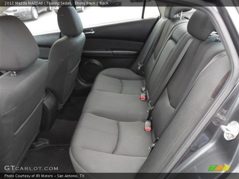 Ebony Black / Black 2012 Mazda MAZDA6 i Touring Sedan