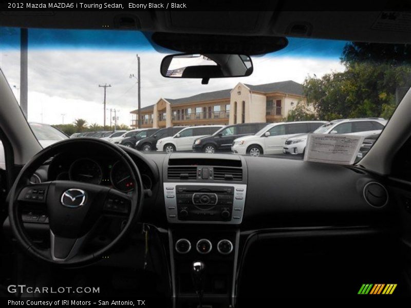 Ebony Black / Black 2012 Mazda MAZDA6 i Touring Sedan