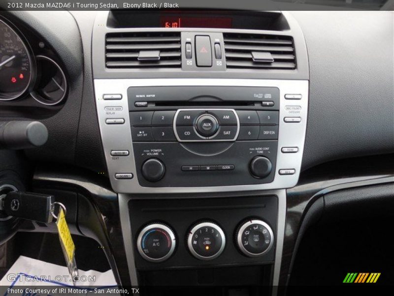Ebony Black / Black 2012 Mazda MAZDA6 i Touring Sedan
