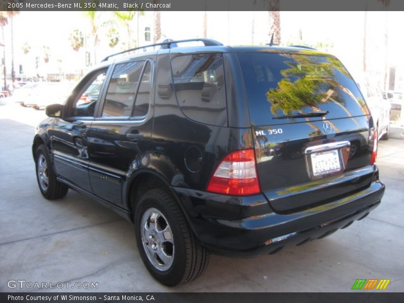 Black / Charcoal 2005 Mercedes-Benz ML 350 4Matic