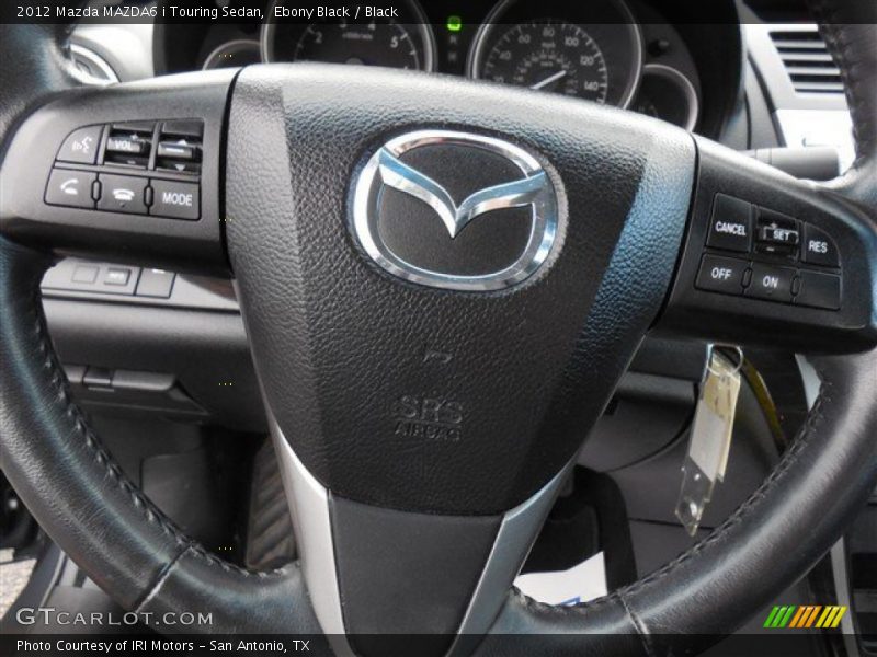 Ebony Black / Black 2012 Mazda MAZDA6 i Touring Sedan