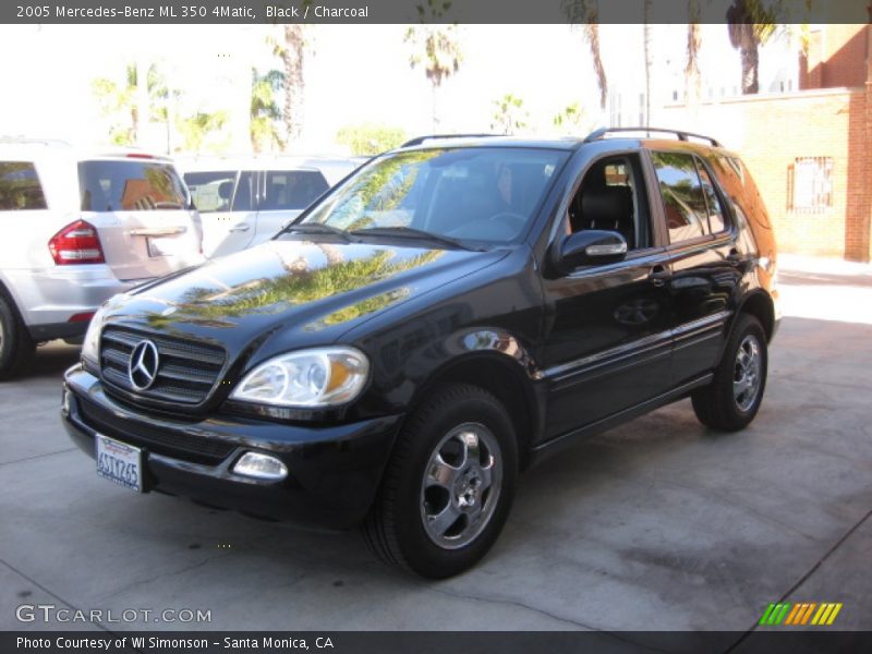 Black / Charcoal 2005 Mercedes-Benz ML 350 4Matic