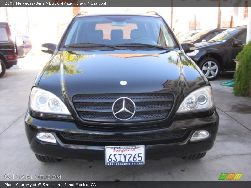 Black / Charcoal 2005 Mercedes-Benz ML 350 4Matic