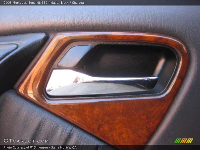 Black / Charcoal 2005 Mercedes-Benz ML 350 4Matic