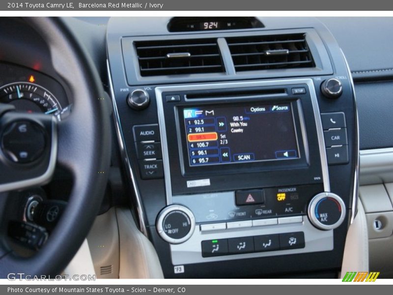 Barcelona Red Metallic / Ivory 2014 Toyota Camry LE