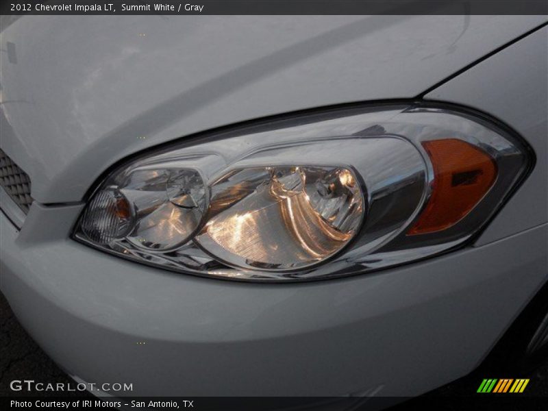 Summit White / Gray 2012 Chevrolet Impala LT