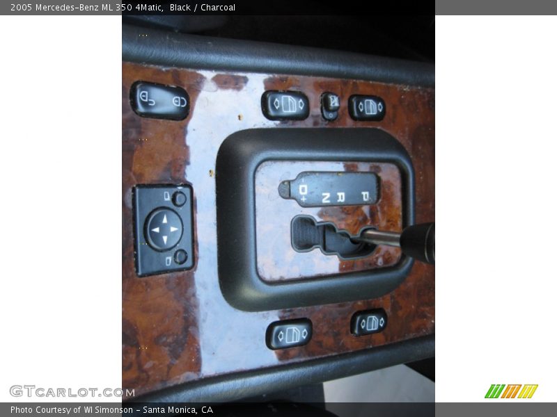 Black / Charcoal 2005 Mercedes-Benz ML 350 4Matic