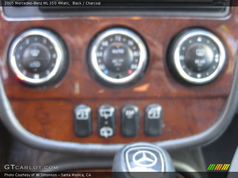 Black / Charcoal 2005 Mercedes-Benz ML 350 4Matic