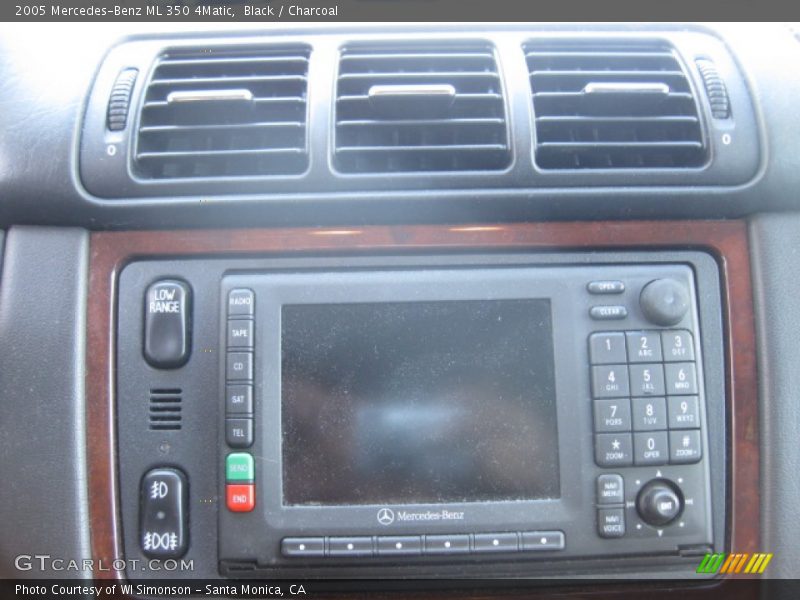 Black / Charcoal 2005 Mercedes-Benz ML 350 4Matic