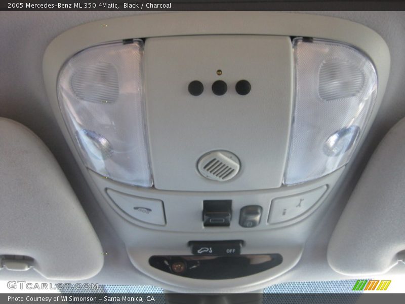 Black / Charcoal 2005 Mercedes-Benz ML 350 4Matic