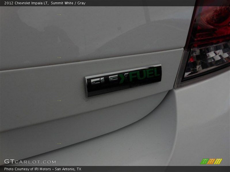 Summit White / Gray 2012 Chevrolet Impala LT
