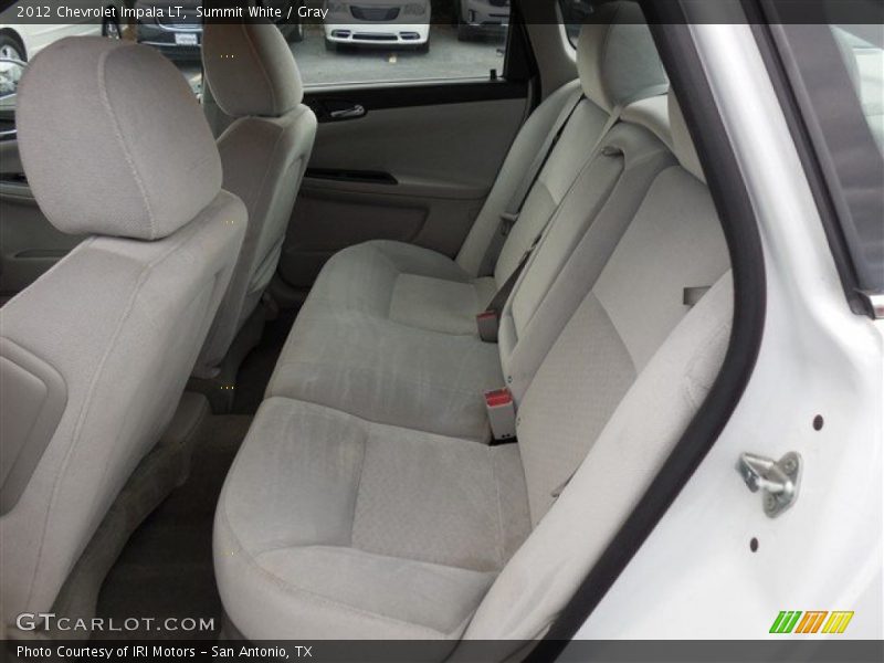 Summit White / Gray 2012 Chevrolet Impala LT