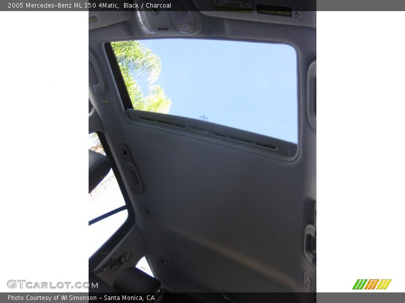 Black / Charcoal 2005 Mercedes-Benz ML 350 4Matic