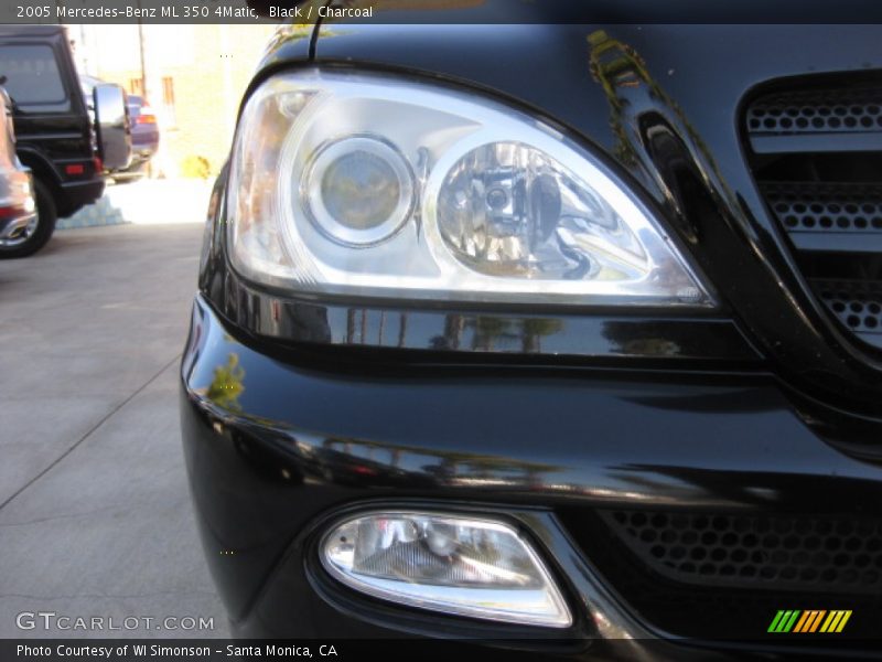 Black / Charcoal 2005 Mercedes-Benz ML 350 4Matic