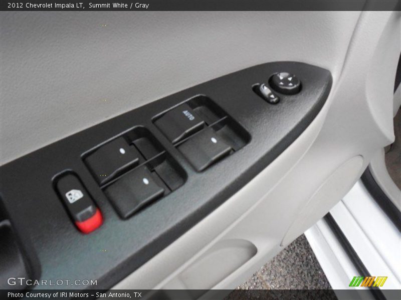 Summit White / Gray 2012 Chevrolet Impala LT