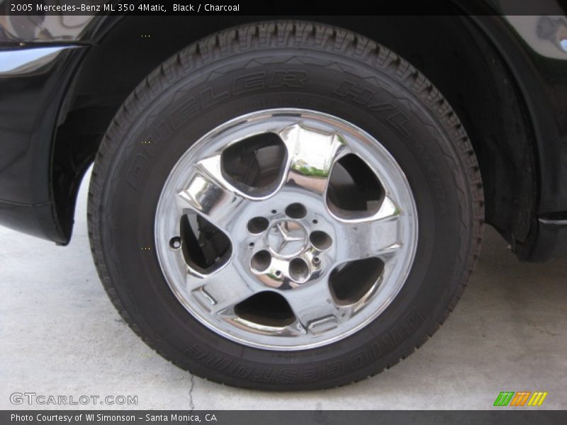 Black / Charcoal 2005 Mercedes-Benz ML 350 4Matic