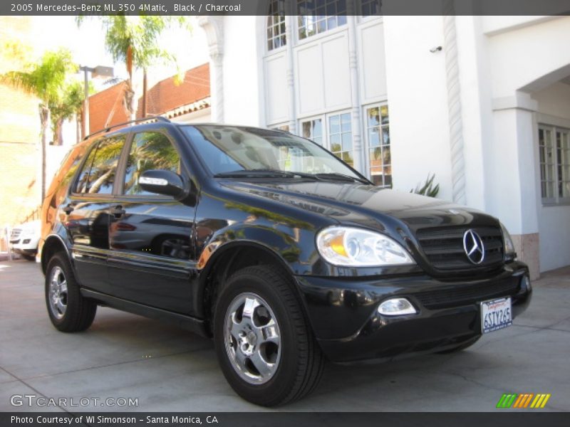 Black / Charcoal 2005 Mercedes-Benz ML 350 4Matic
