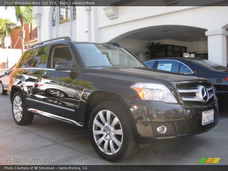 Black / Almond/Black 2012 Mercedes-Benz GLK 350