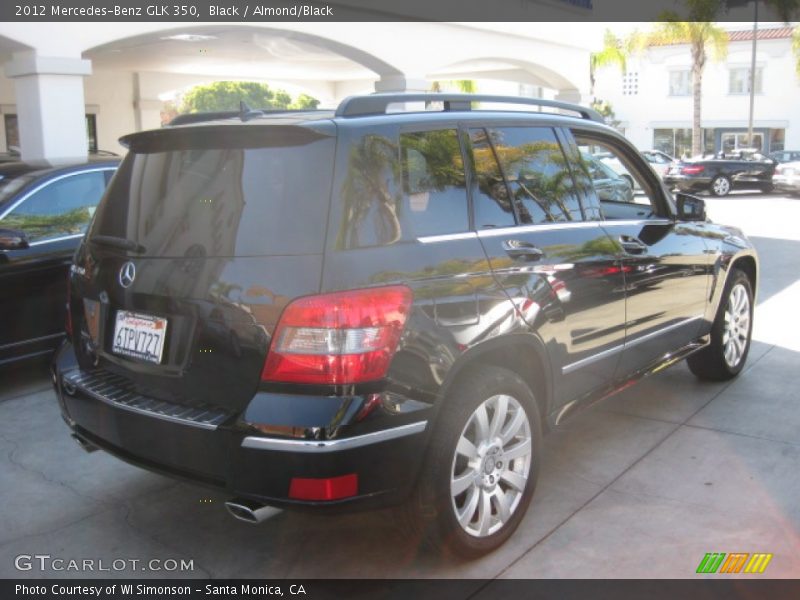Black / Almond/Black 2012 Mercedes-Benz GLK 350