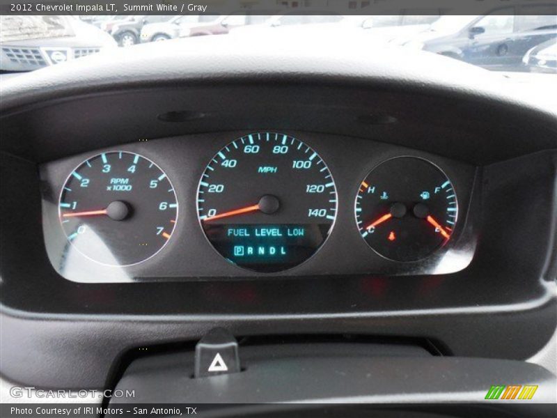Summit White / Gray 2012 Chevrolet Impala LT